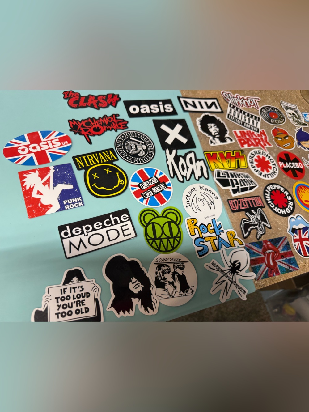 NWT. Rock & Roll sticker pack of 48 items